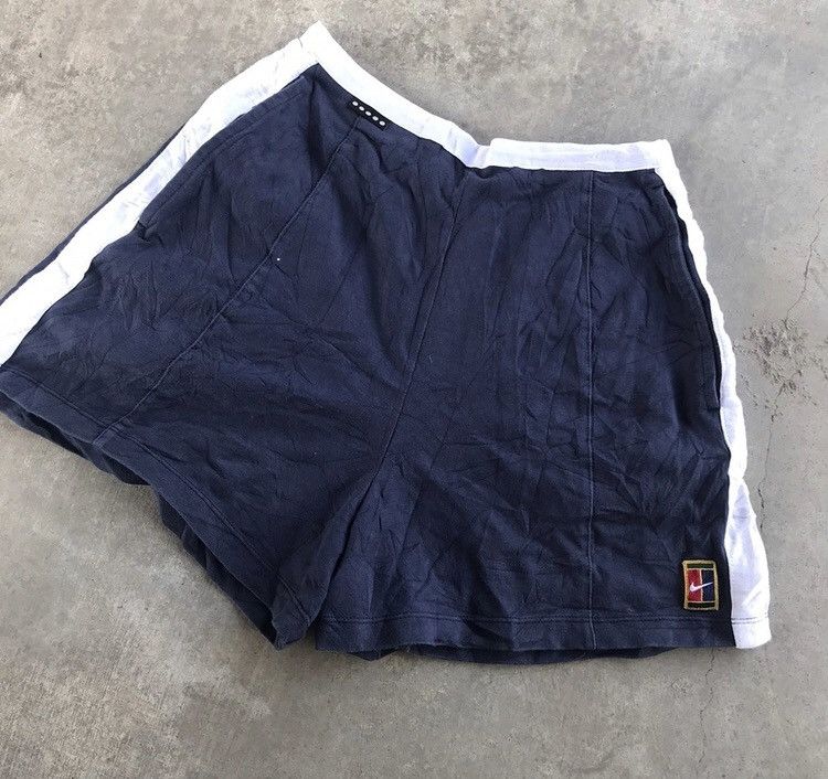 Nike × Vintage Vintage 1990’s Nike Challenge Court Short Size US 28 / EU 44 - 5 Thumbnail