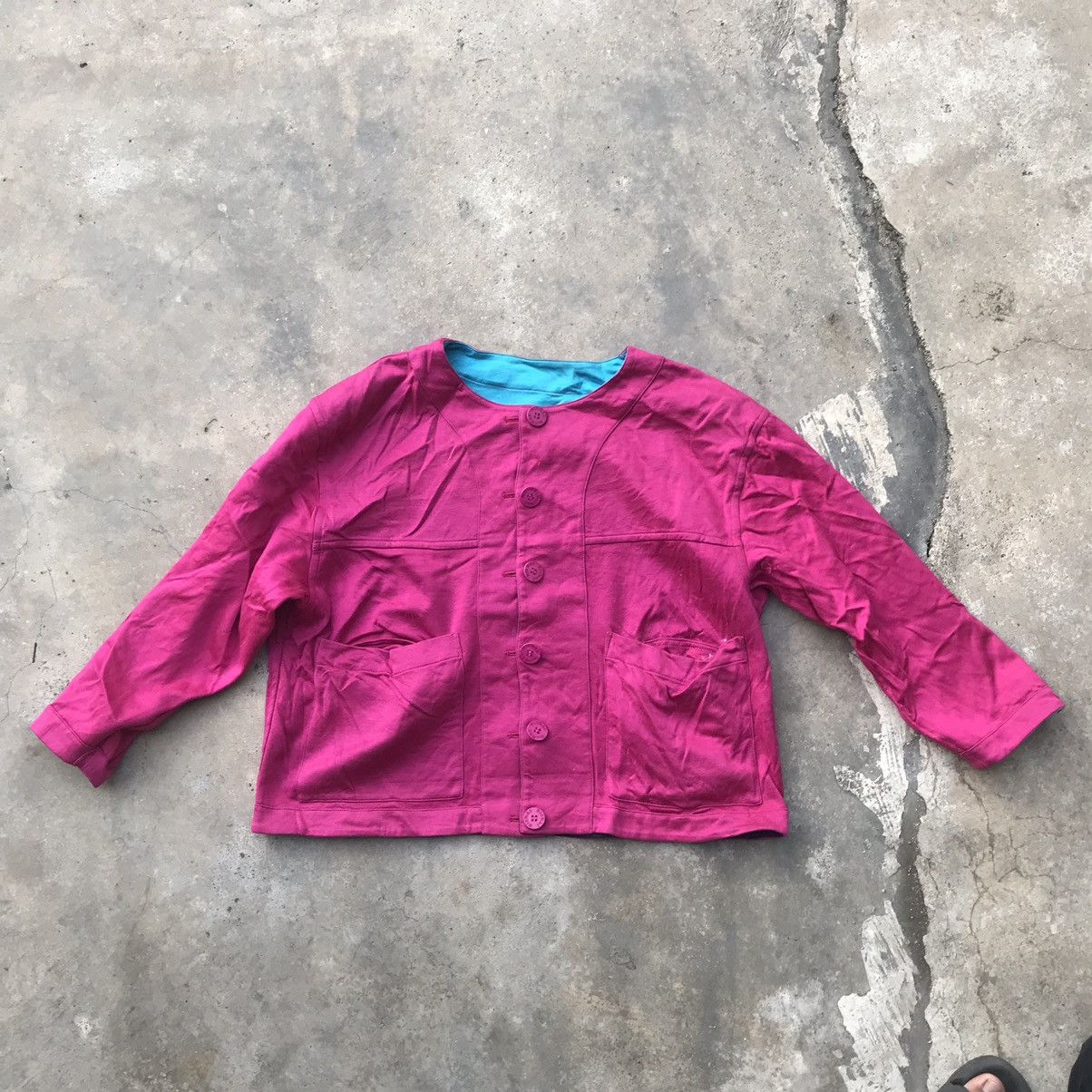 Japanese Brand × Other Vintage MicMac Paris Multicolour Reversible Jacket Size US L / EU 52-54 / 3 - 10 Thumbnail