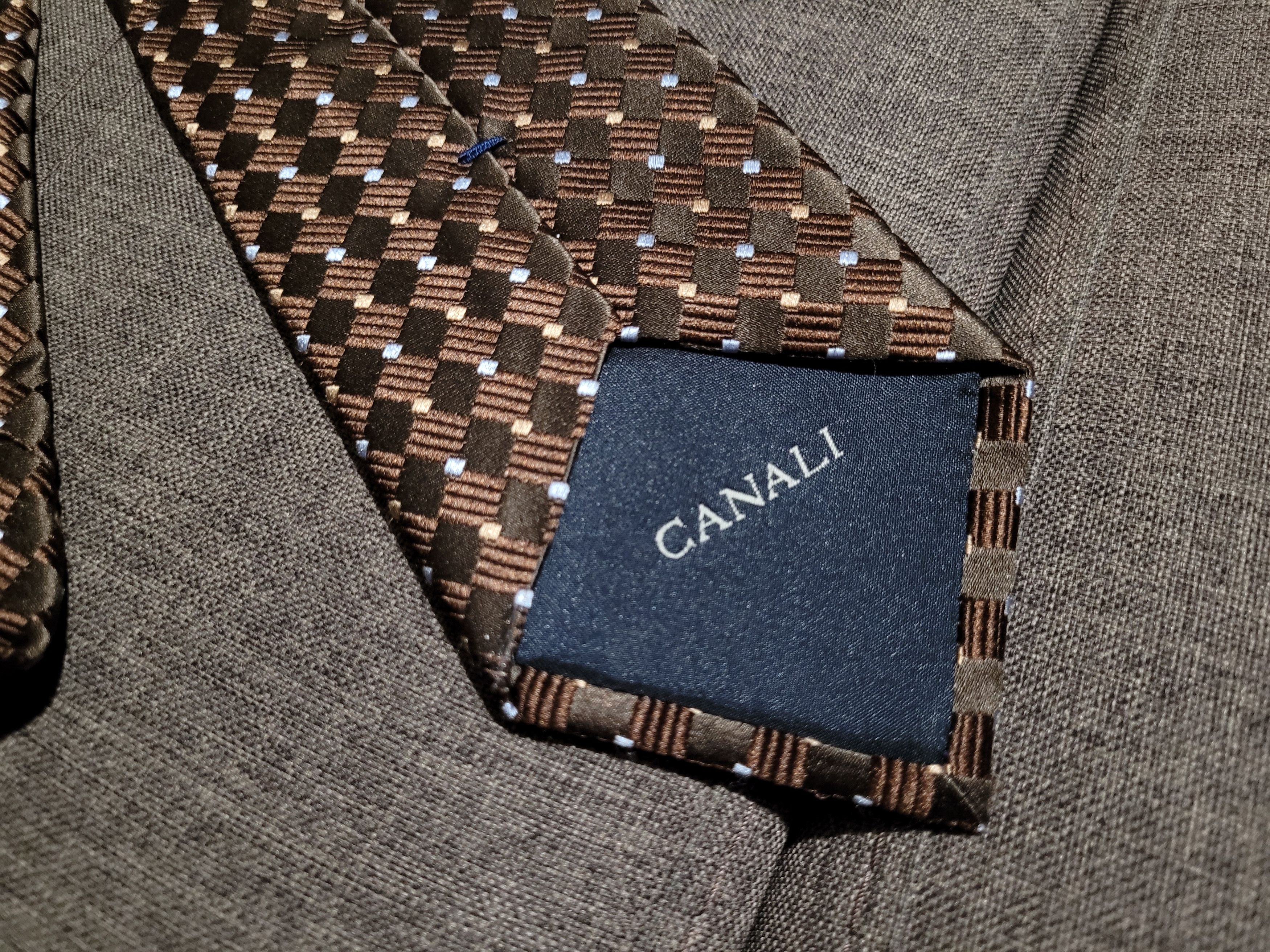 Canali Vintage Canali tie Size ONE SIZE - 5 Thumbnail