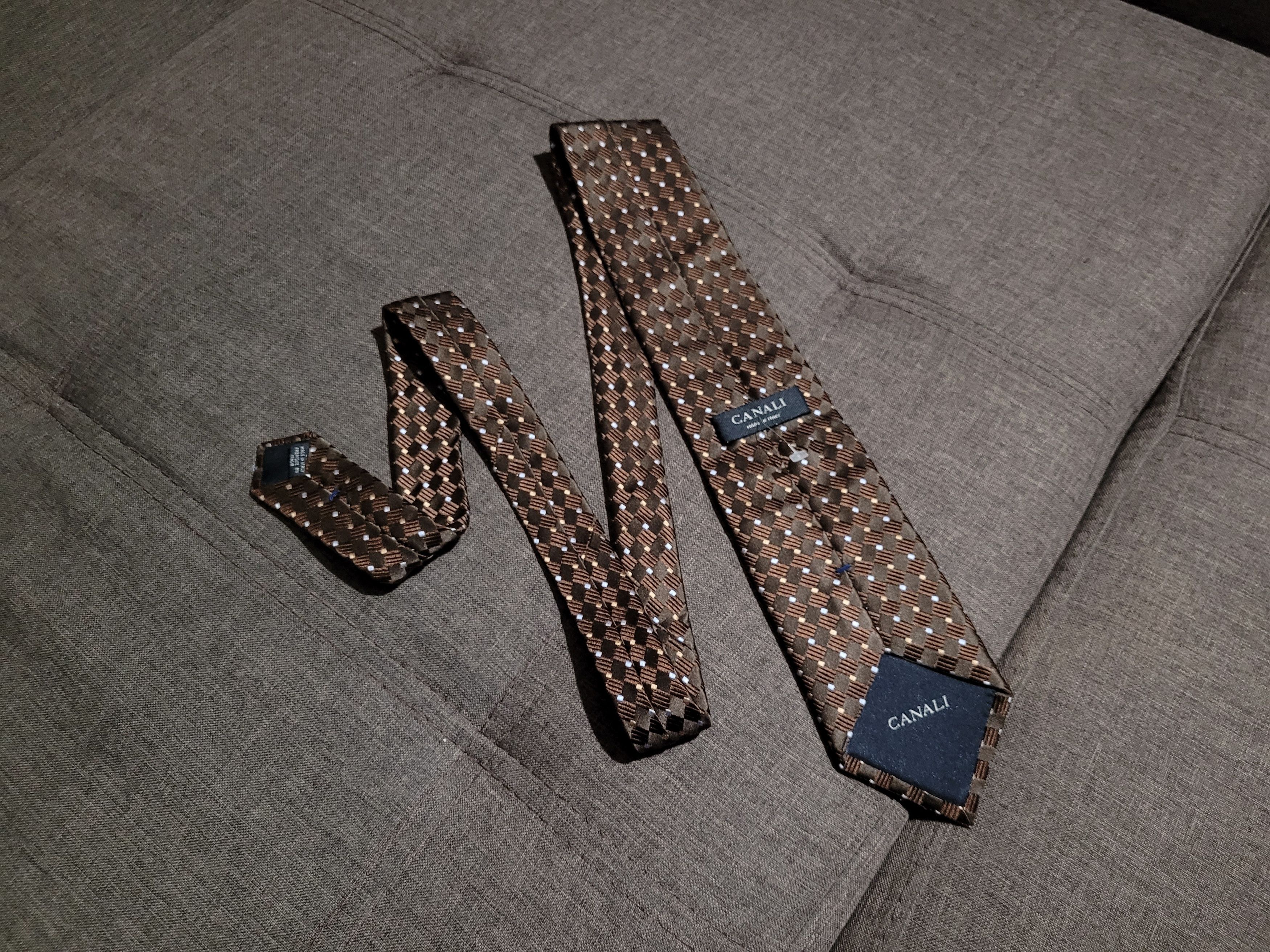 Canali Vintage Canali tie Size ONE SIZE - 4 Thumbnail