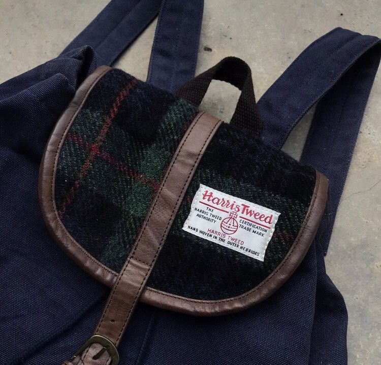 Harris Tweed Vintage Harris Tweed Daily Backpack Size ONE SIZE - 4 Thumbnail