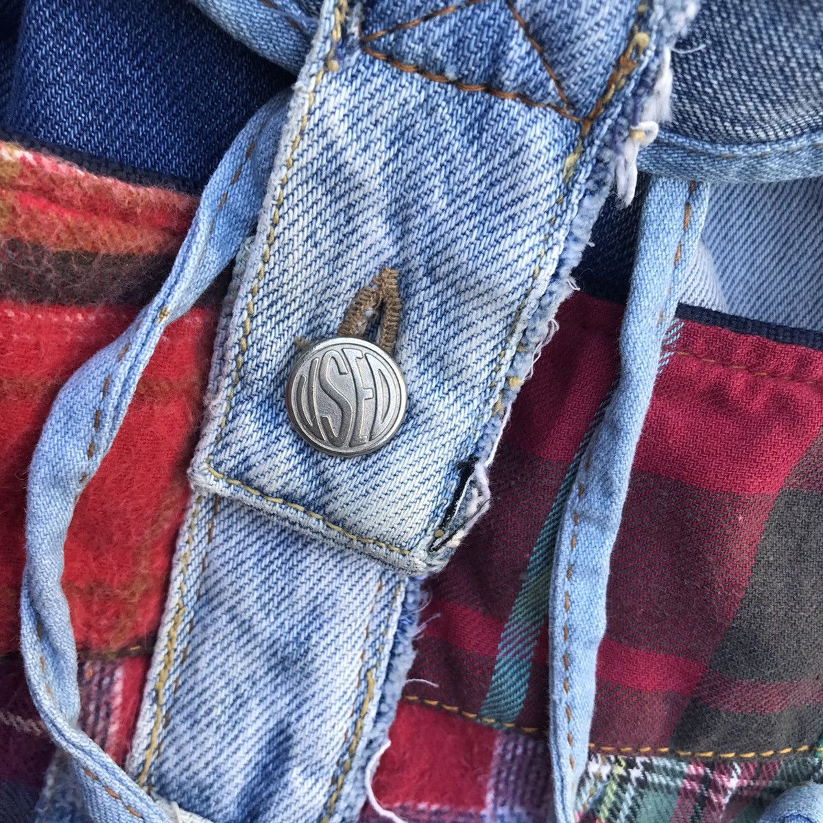 Japanese Brand × Vintage Vintage Bluenice Patchwork Daily Backpack Size ONE SIZE - 7 Thumbnail