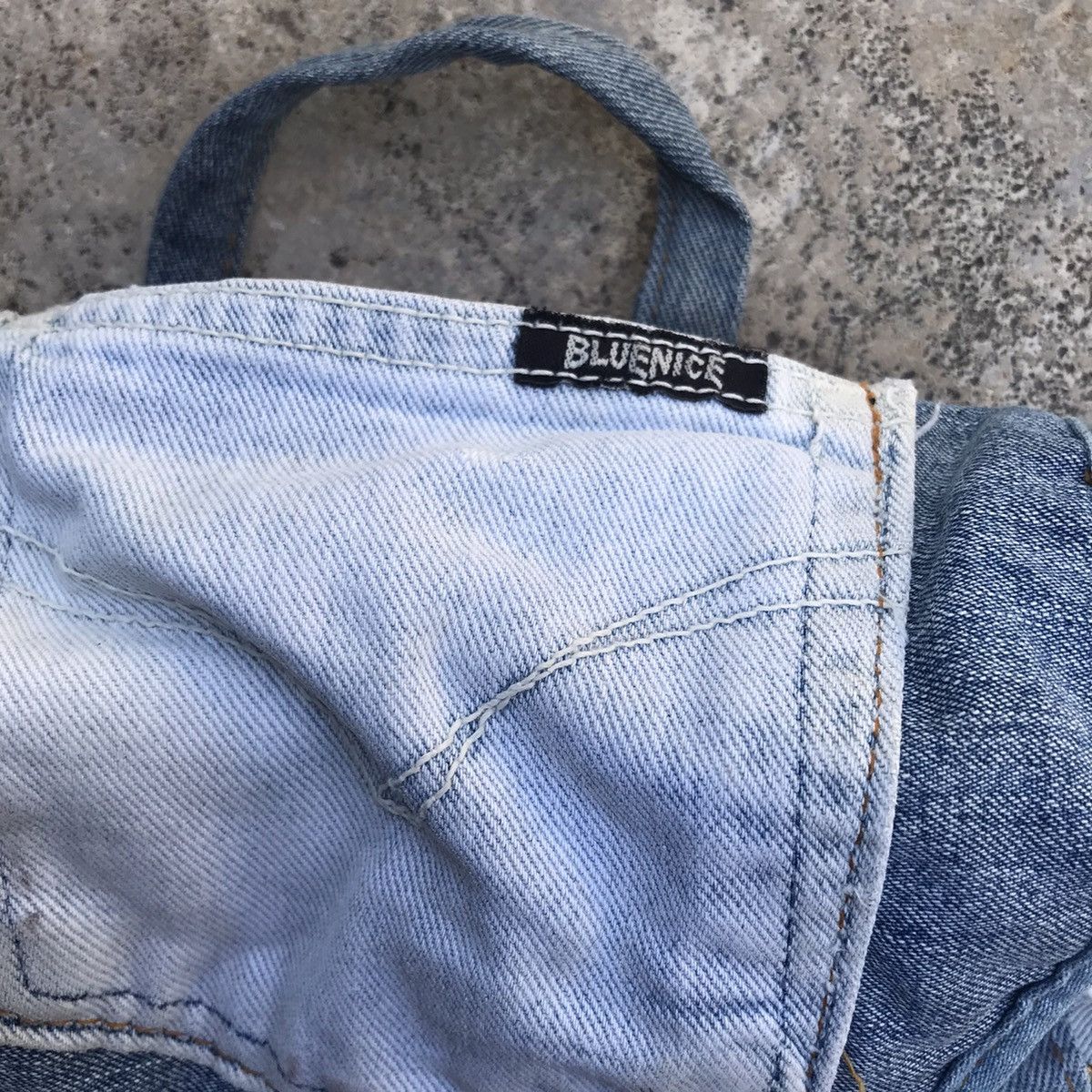 Japanese Brand × Vintage Vintage Bluenice Patchwork Daily Backpack Size ONE SIZE - 8 Thumbnail