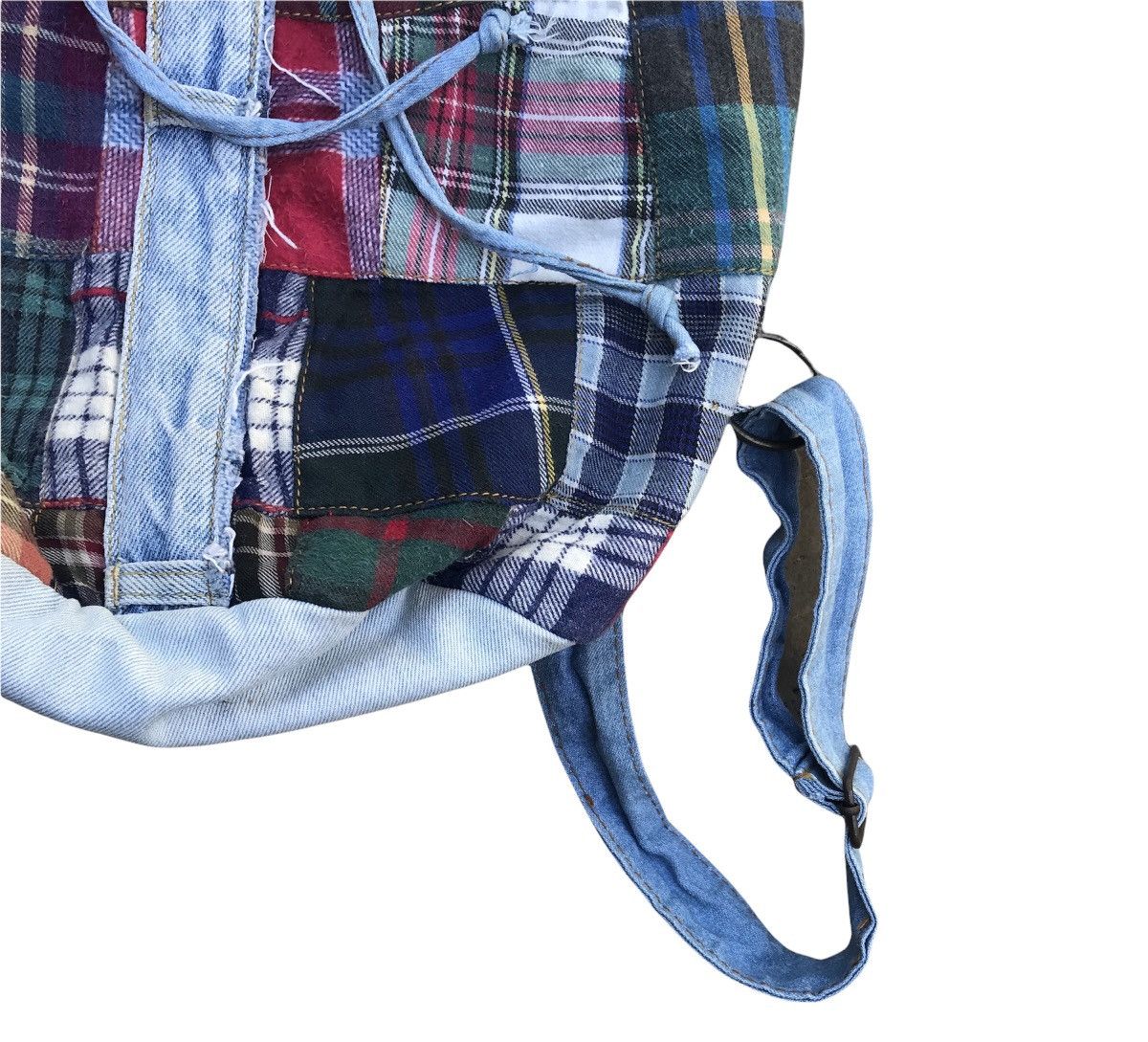 Japanese Brand × Vintage Vintage Bluenice Patchwork Daily Backpack Size ONE SIZE - 3 Thumbnail