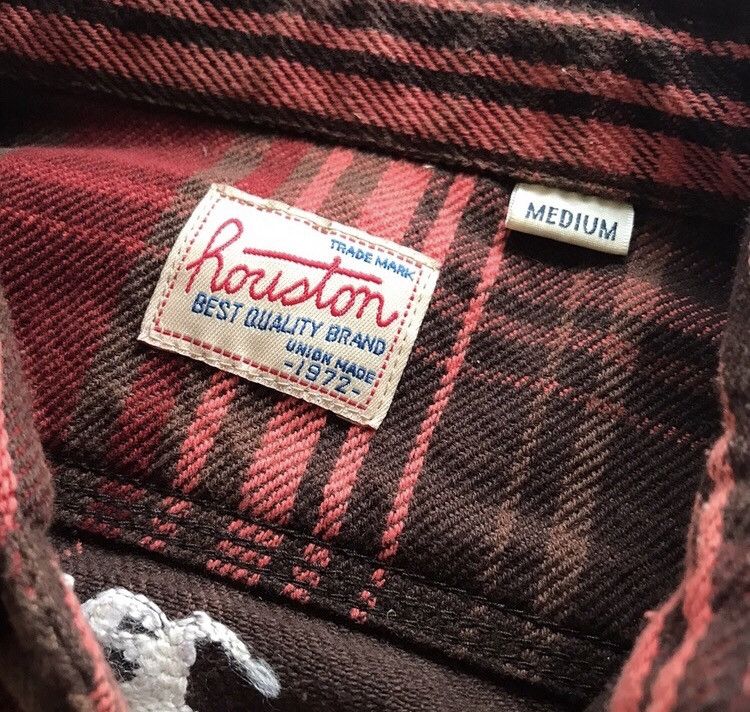 Vintage Vintage Union Made Houston Embroidery Shirt Size US M / EU 48-50 / 2 - 8 Thumbnail