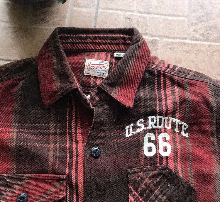 Vintage Vintage Union Made Houston Embroidery Shirt Size US M / EU 48-50 / 2 - 5 Thumbnail