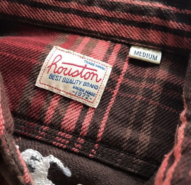 Vintage Vintage Union Made Houston Embroidery Shirt Size US M / EU 48-50 / 2 - 6 Thumbnail