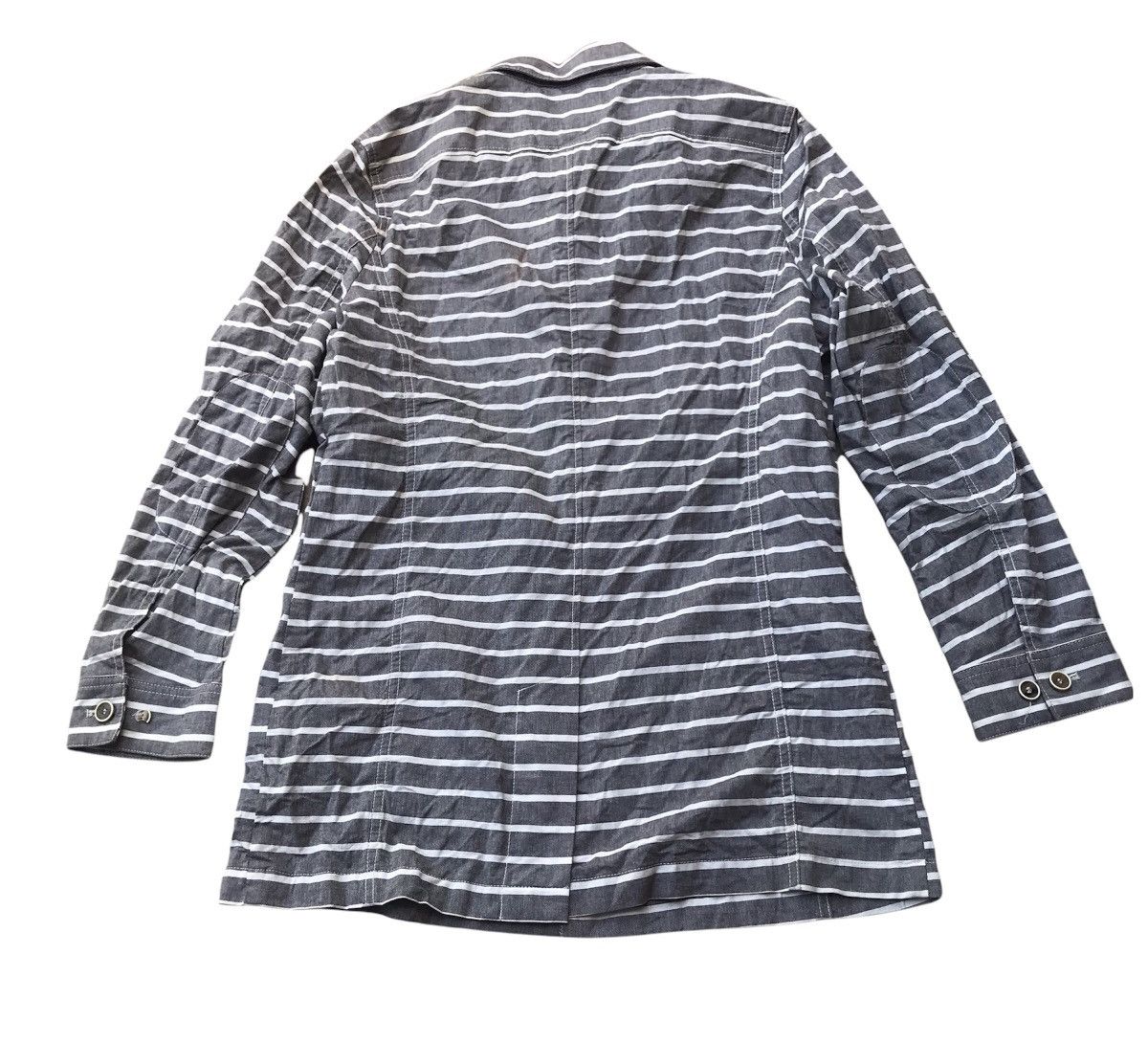 Japanese Brand × Vintage Vintage United Design Prison Stripe Jacket Size US M / EU 48-50 / 2 - 2 Thumbnail