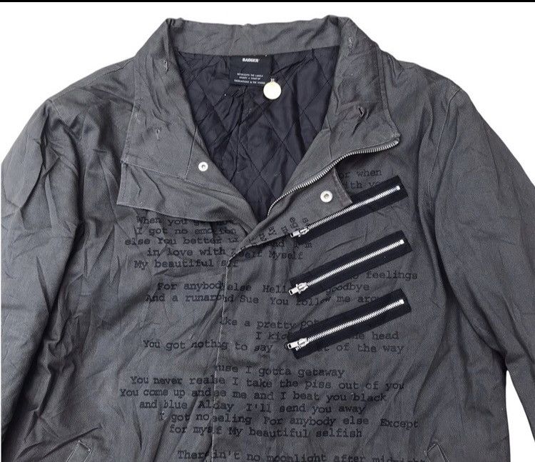 14th Addiction × If Six Was Nine Vintage Badger Seditionaries Punk Poem Jacket Size US L / EU 52-54 / 3 - 4 Thumbnail