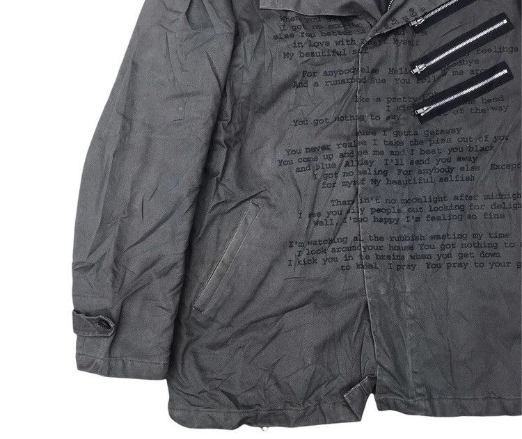 14th Addiction × If Six Was Nine Vintage Badger Seditionaries Punk Poem Jacket Size US L / EU 52-54 / 3 - 3 Thumbnail