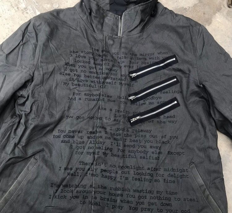 14th Addiction × If Six Was Nine Vintage Badger Seditionaries Punk Poem Jacket Size US L / EU 52-54 / 3 - 6 Thumbnail