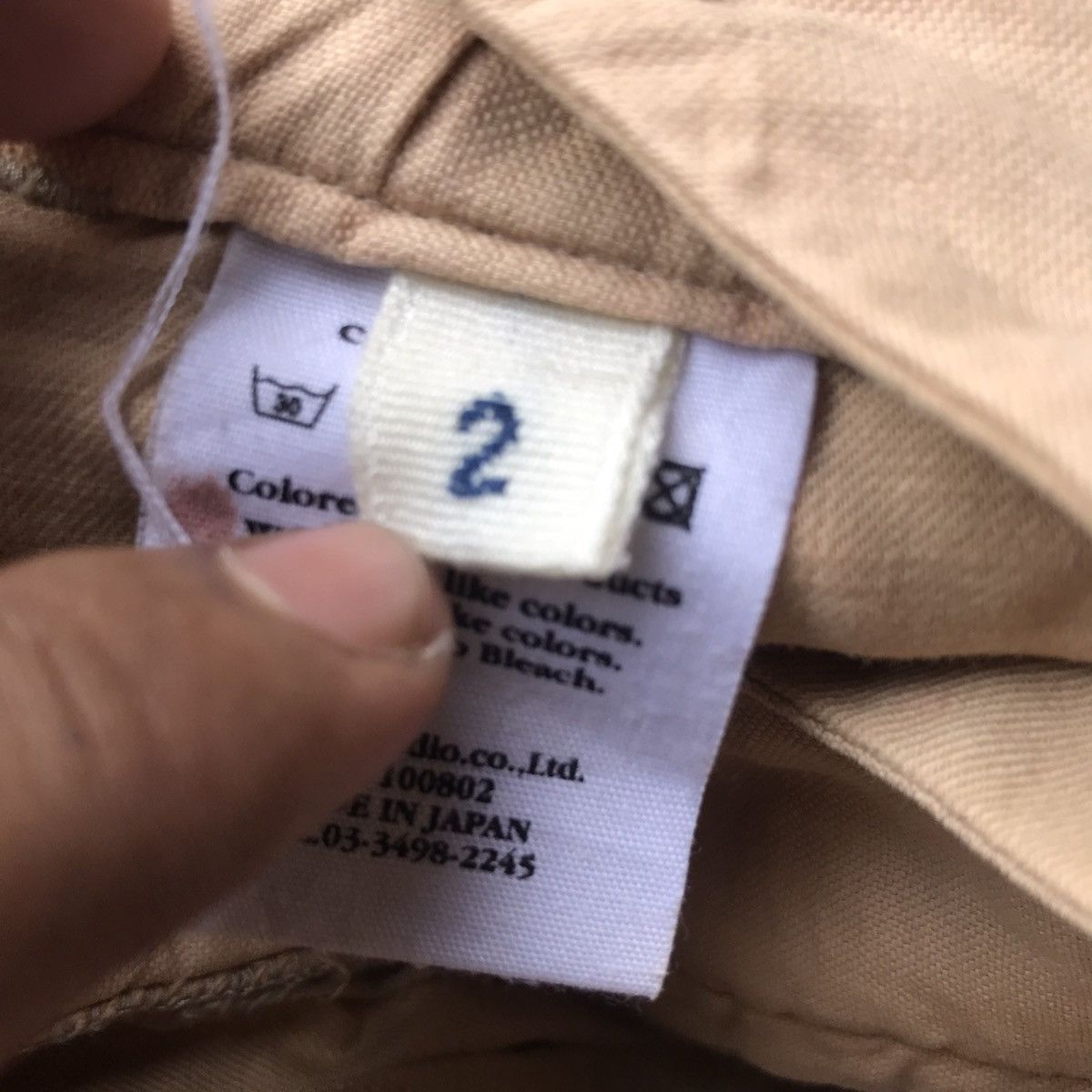 45rpm Vintage 90’s 45RPM Camel Trousers Pants Size US 30 / EU 46 - 8 Thumbnail