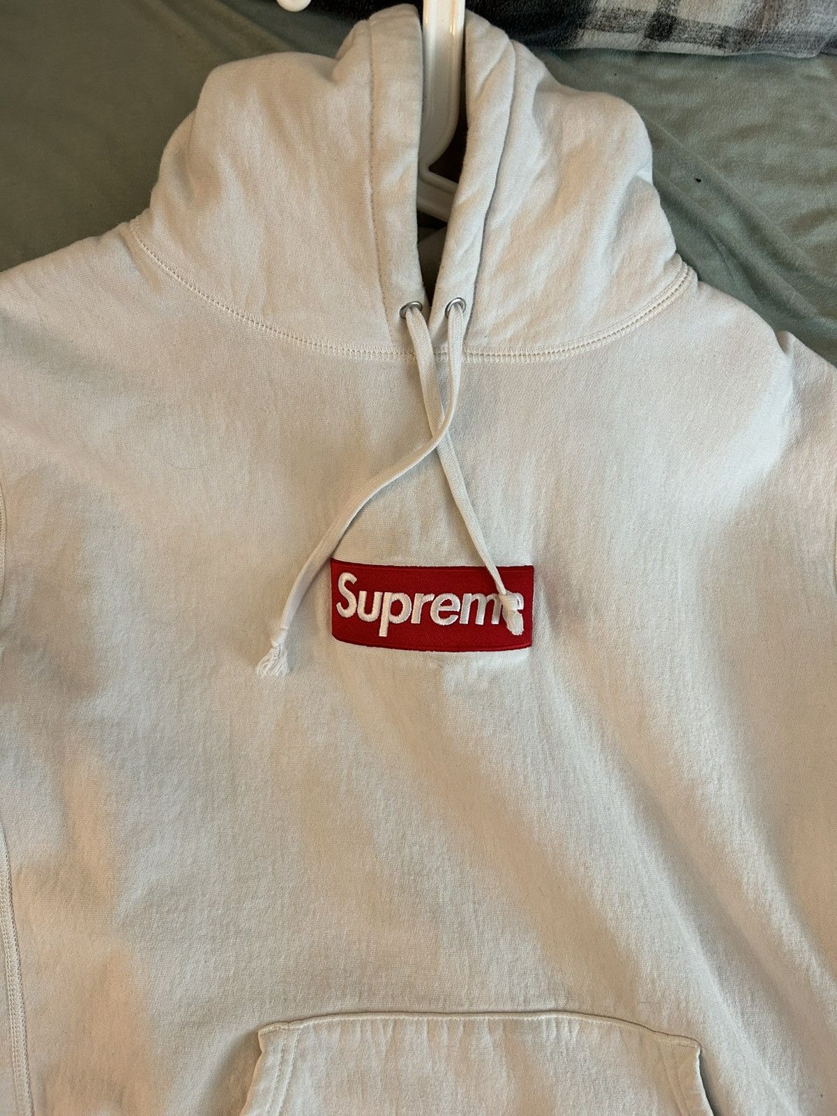 Supreme 2021 White Box Logo Hoodie | Grailed