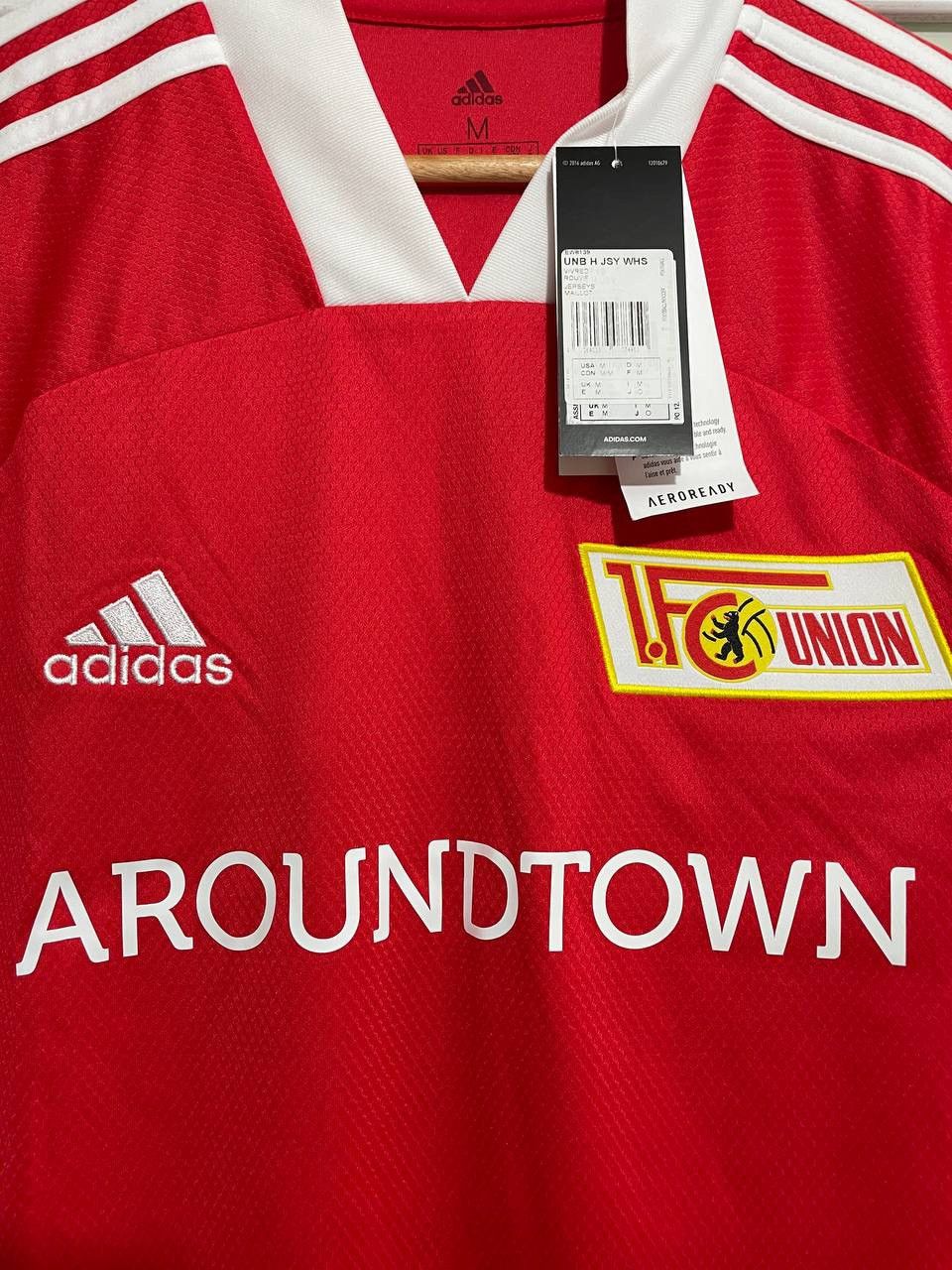 Adidas Union Berlin 2020-2021 Home Soccer Jersey Football Kit Size US M / EU 48-50 / 2 - 4 Thumbnail