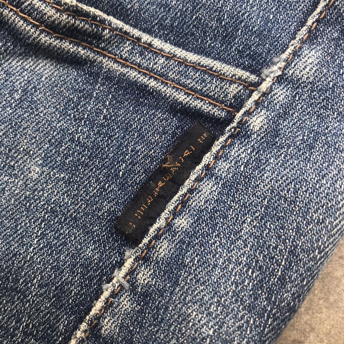 Black Barrett × Neil Barrett Vintage Black Barrett By Neil Barrett Denim Jeans Size US 32 / EU 48 - 9 Thumbnail