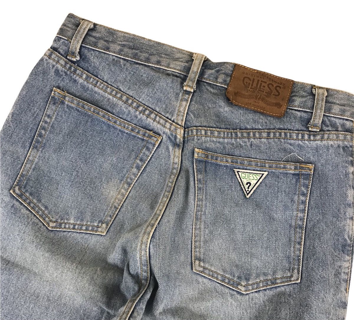 Guess Vintage 90’s Guess Ankle Line Denim Jeans Size US 31 - 8 Thumbnail