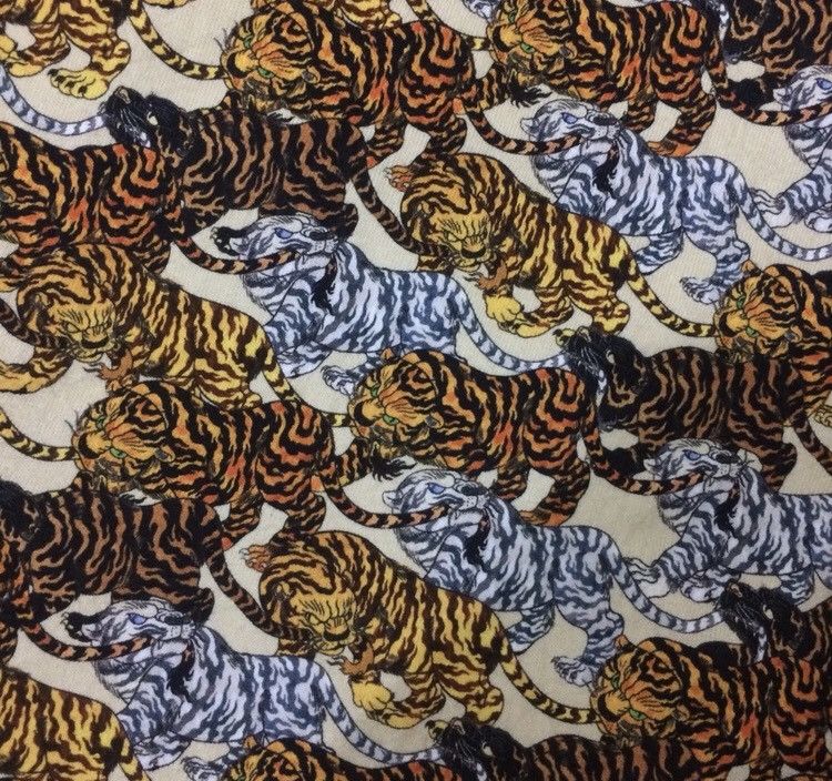 Japanese Brand × Vintage Vintage Over Print Ayako Ishiguro Japan Tigers Kimono Size US M / EU 48-50 / 2 - 4 Thumbnail