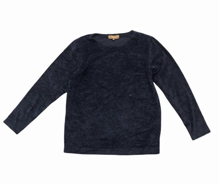 Lancel Vintage 90’s Lancel Stripe Valvet Long Sleeve Size US M / EU 48-50 / 2 - 1 Thumbnail