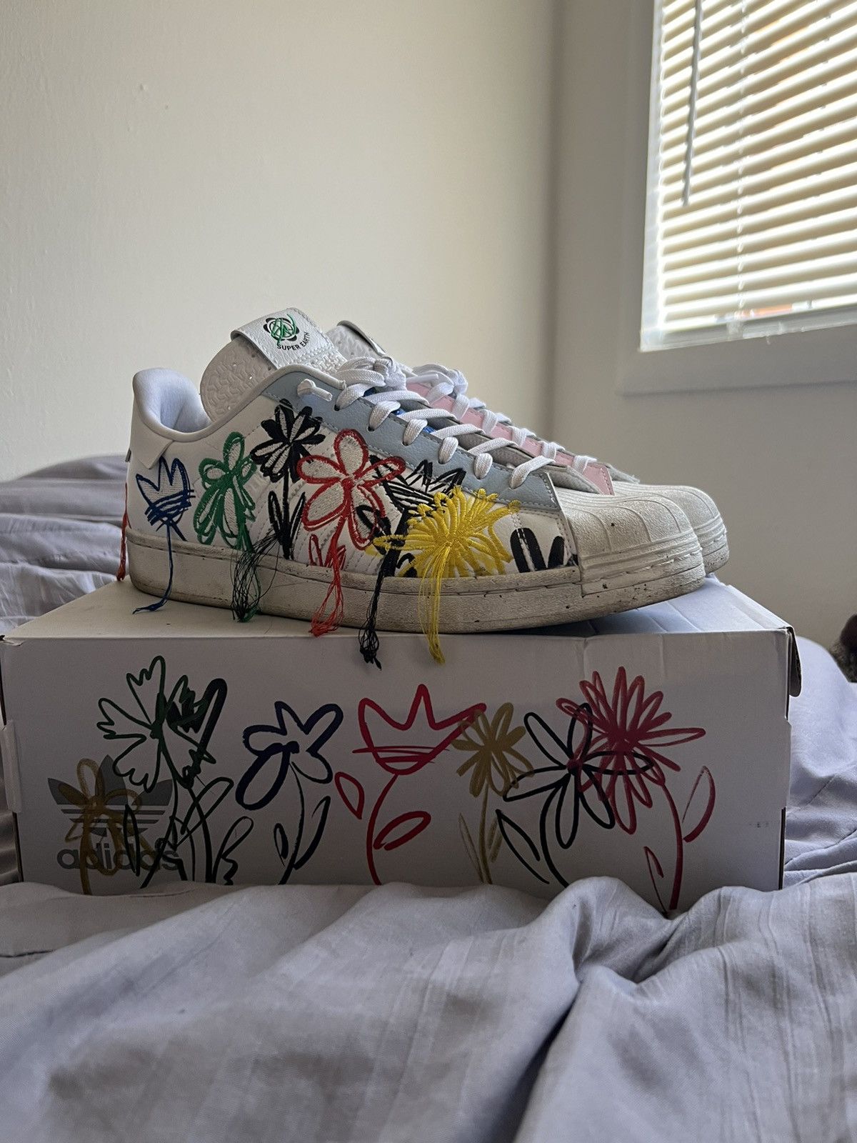 Adidas x Sean Wotherspoon Super Earth Superstars