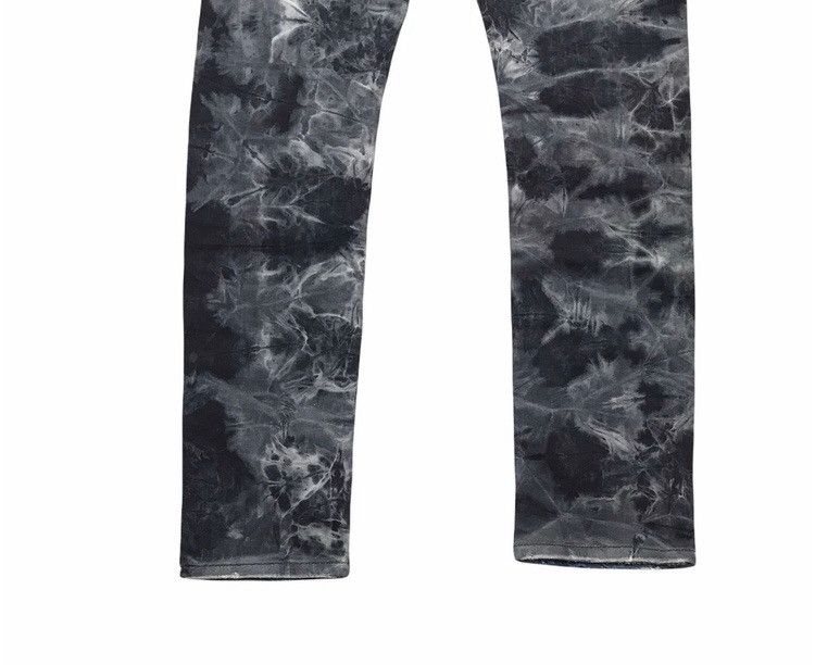 Japanese Brand × Vintage Vintage Crazy Leopard Bleach Illusion Flare Denim Jeans Size US 36 / EU 52 - 6 Thumbnail