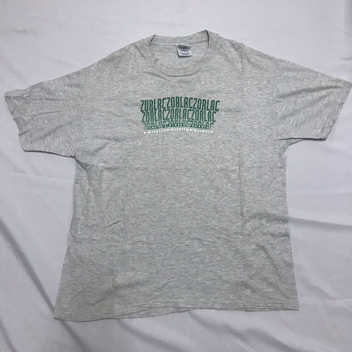 Hook-Ups Vintage 90’s Zorlac Skateboard T Shirt Size US XL / EU 56 / 4 - 2 Thumbnail