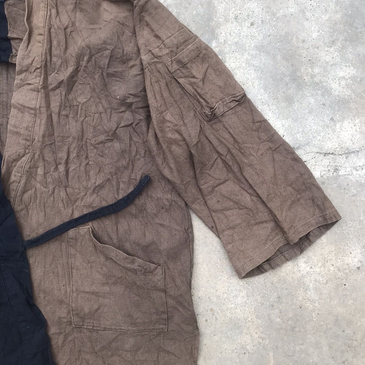 Japanese Brand × Vintage Vintage Itomi Reconstruct Folk Style Open Jacket Size US L / EU 52-54 / 3 - 4 Thumbnail