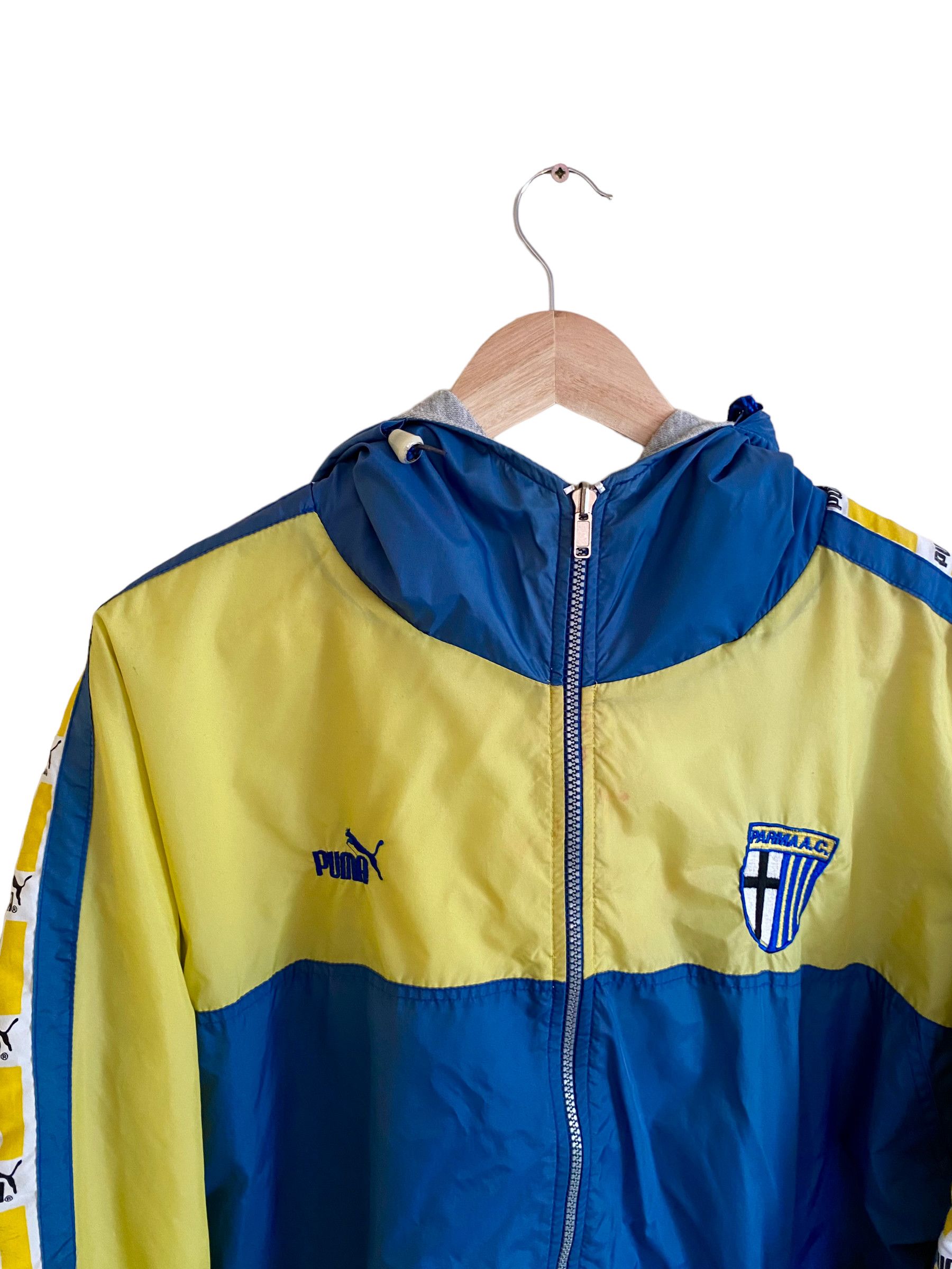 Puma × Vintage PUMA AC Parma calcio vintage 90s' light jacket Size US XL / EU 56 / 4 - 4 Thumbnail