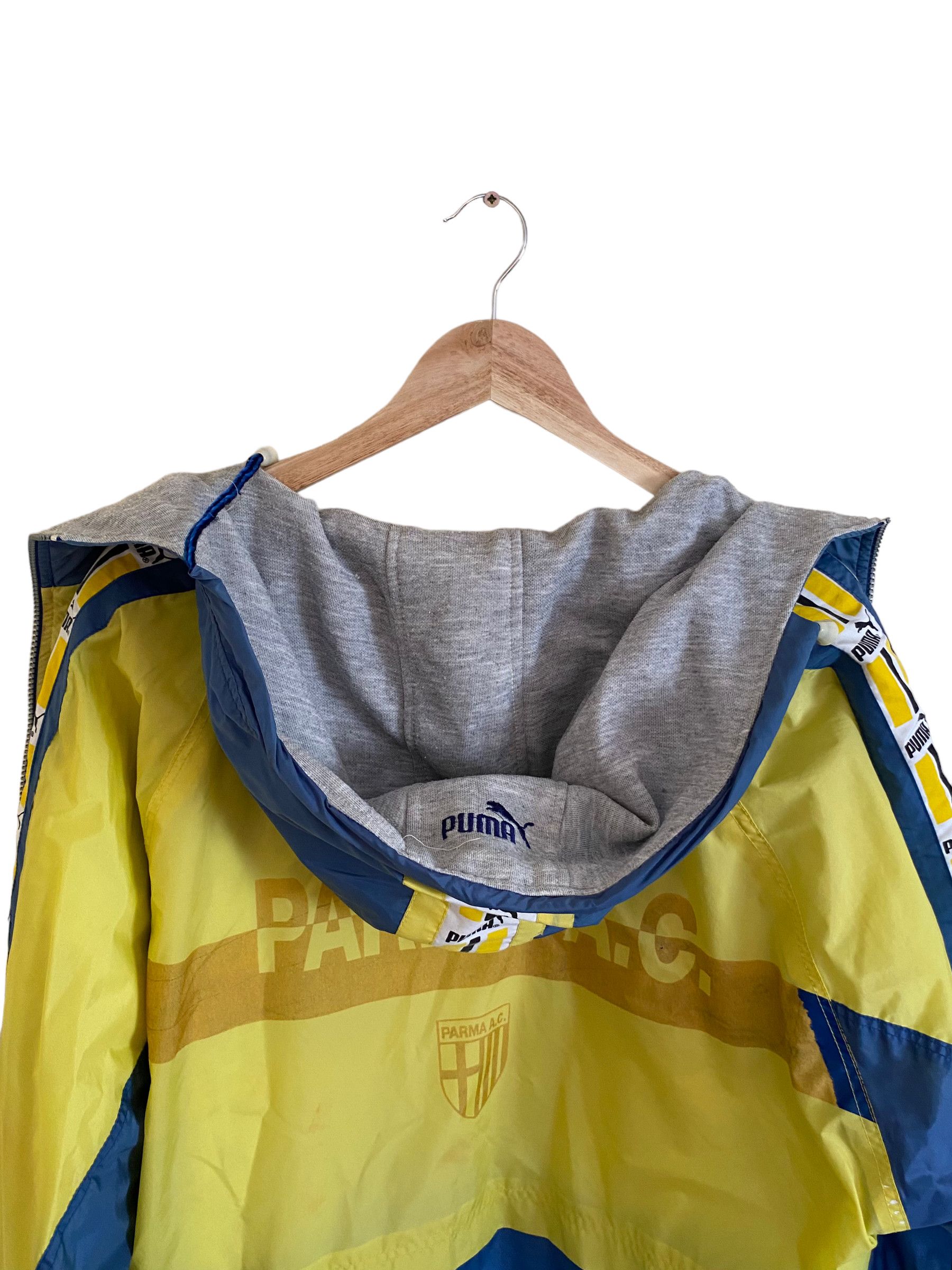 Puma × Vintage PUMA AC Parma calcio vintage 90s' light jacket Size US XL / EU 56 / 4 - 5 Thumbnail