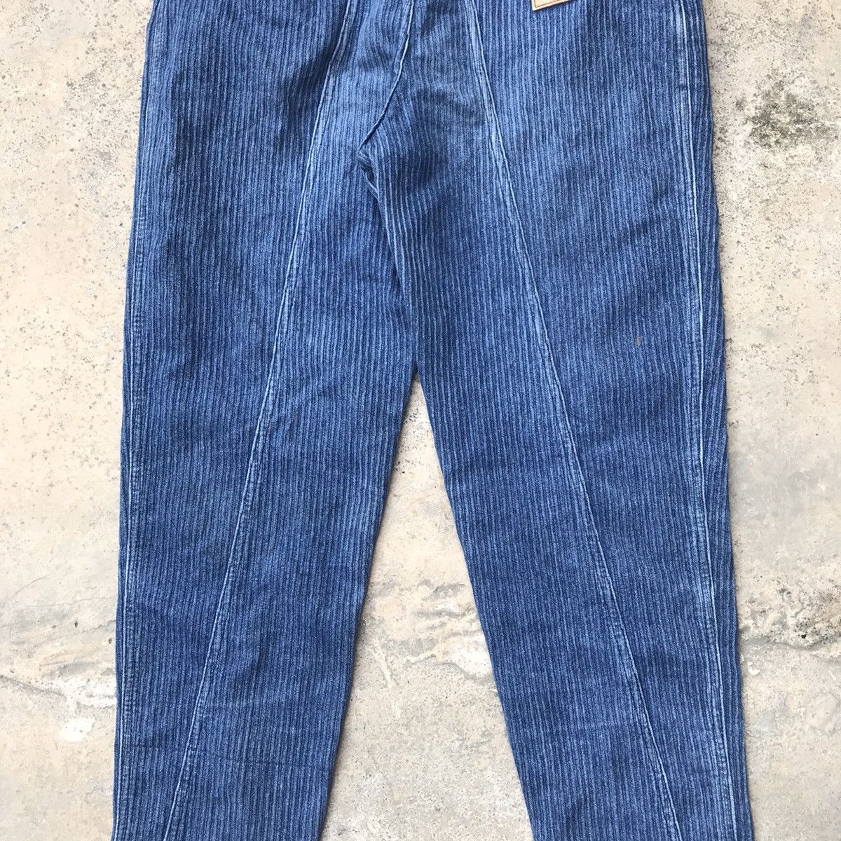 Japanese Brand × Vintage Vintage 80’s ABS Adrenaline Bikers Hikory Denim Jeans Size US 30 / EU 46 - 13 Thumbnail