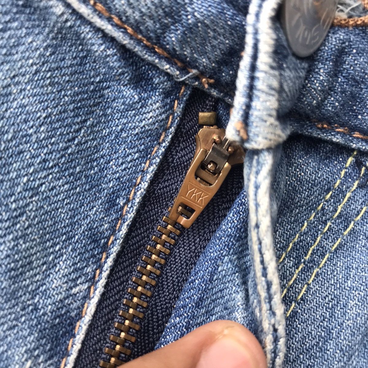 Japanese Brand × Vintage Vintage 80’s ABS Adrenaline Bikers Hikory Denim Jeans Size US 30 / EU 46 - 18 Thumbnail
