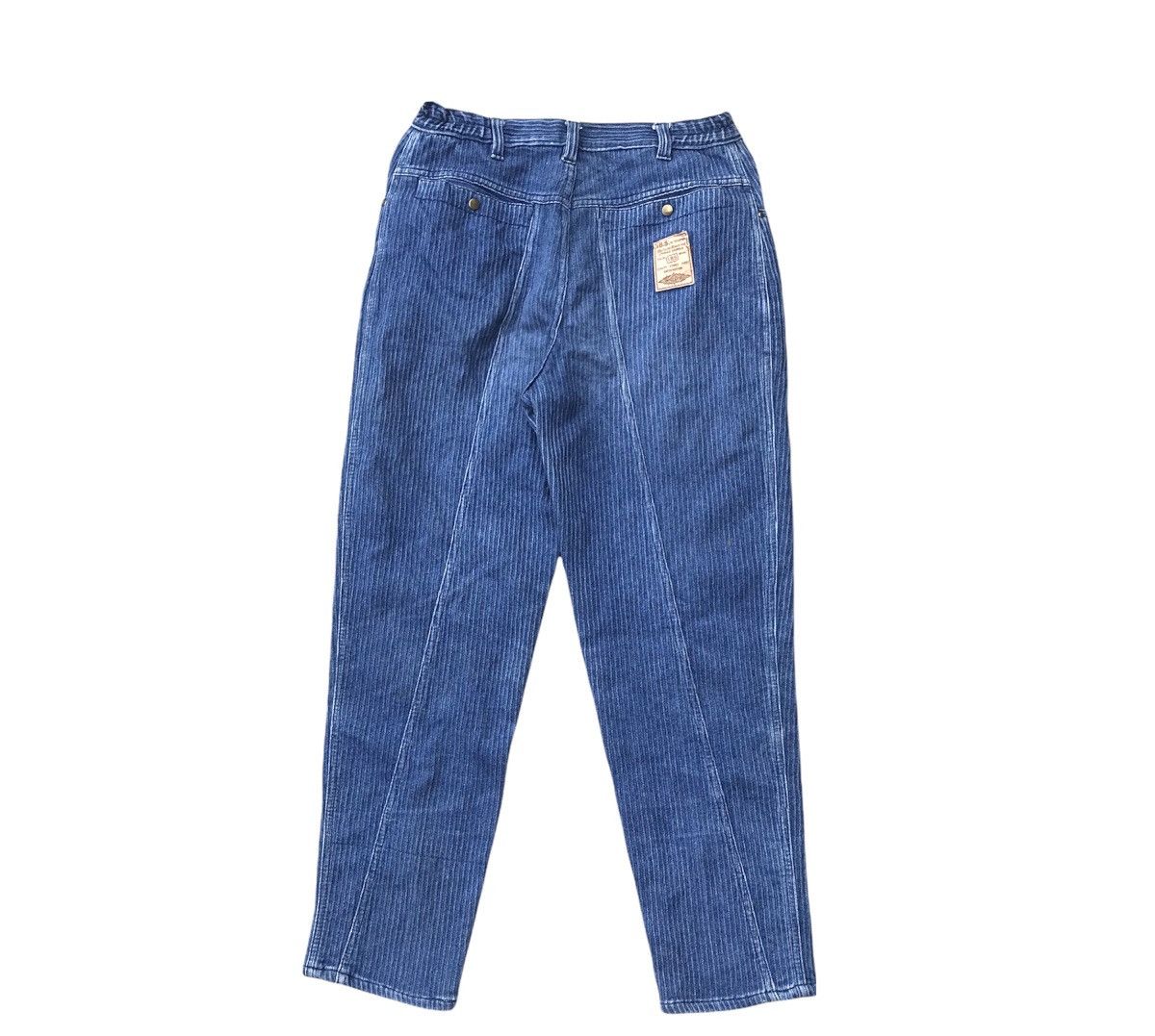 Japanese Brand × Vintage Vintage 80’s ABS Adrenaline Bikers Hikory Denim Jeans Size US 30 / EU 46 - 4 Thumbnail