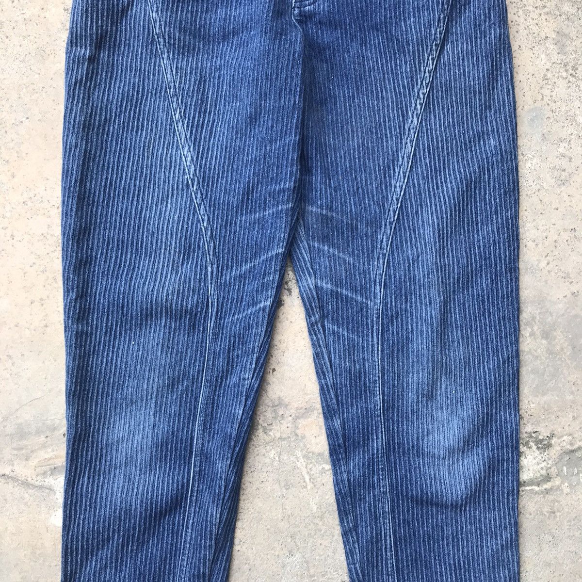 Japanese Brand × Vintage Vintage 80’s ABS Adrenaline Bikers Hikory Denim Jeans Size US 30 / EU 46 - 9 Thumbnail