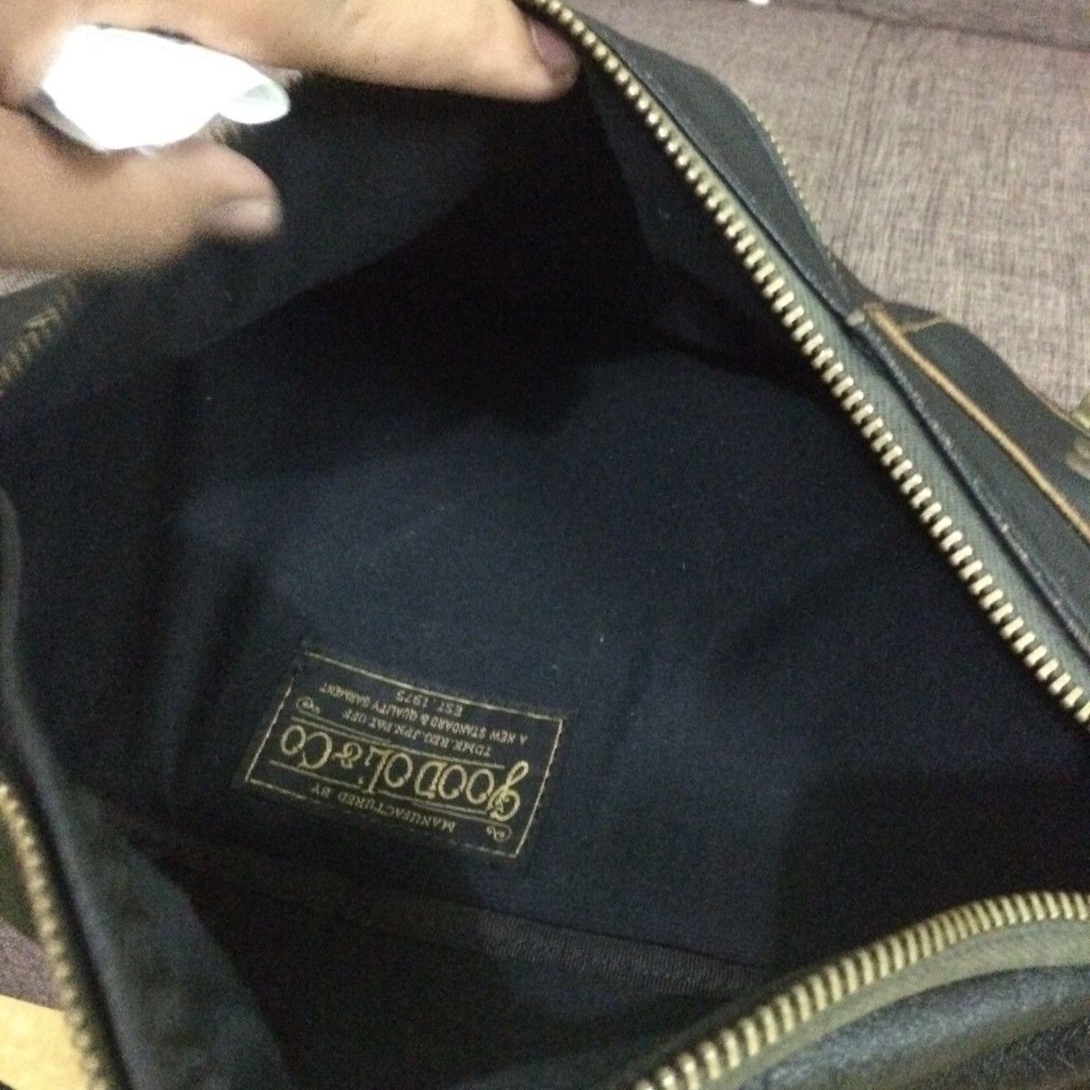 Japanese Brand × Leather × Vintage Vintage 80’s Good Ol’ Leather Waistbag Size ONE SIZE - 9 Thumbnail
