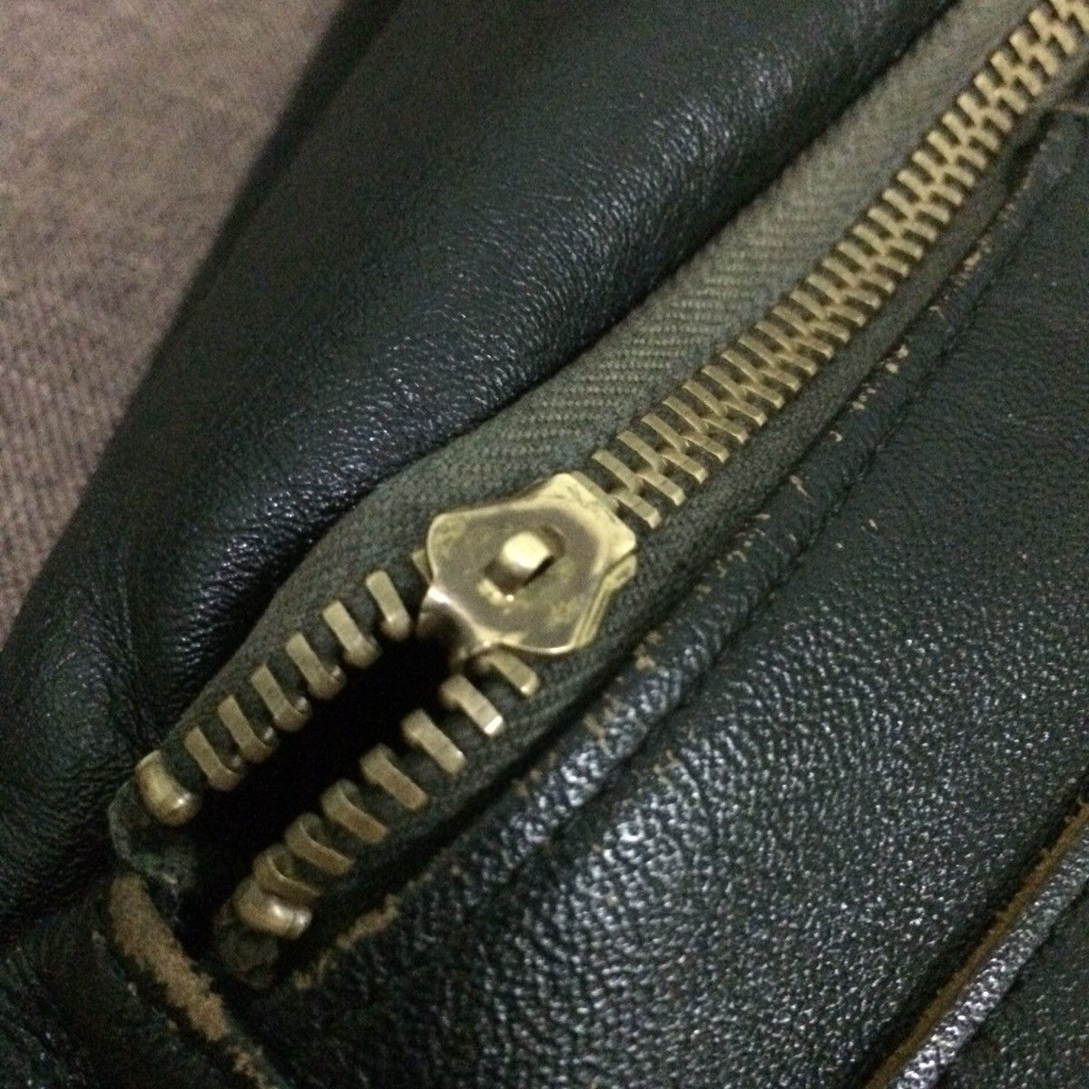 Japanese Brand × Leather × Vintage Vintage 80’s Good Ol’ Leather Waistbag Size ONE SIZE - 8 Thumbnail