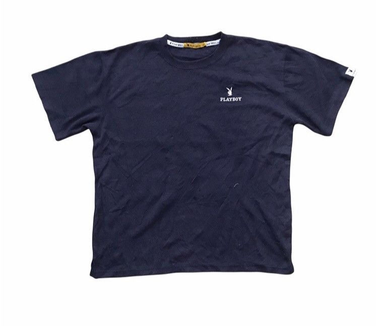 Playboy Vintage Playboy Flocked Bunny Embroidery Tee Size US L / EU 52-54 / 3 - 2 Thumbnail