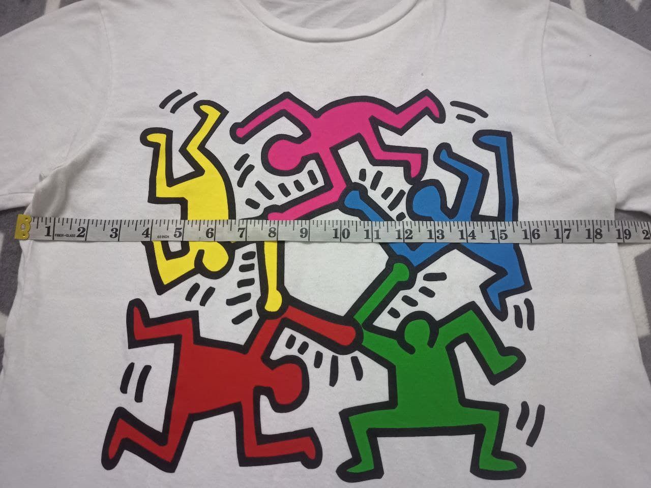 Keith Haring × Vintage ⭐RARE🌟VINTAGE KEITH HARING BIG BANG T Shirt Size US M / EU 48-50 / 2 - 6 Thumbnail