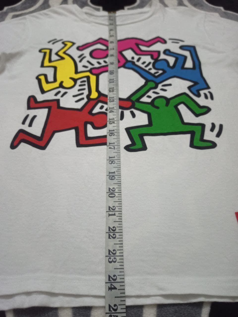 Keith Haring × Vintage ⭐RARE🌟VINTAGE KEITH HARING BIG BANG T Shirt Size US M / EU 48-50 / 2 - 7 Thumbnail