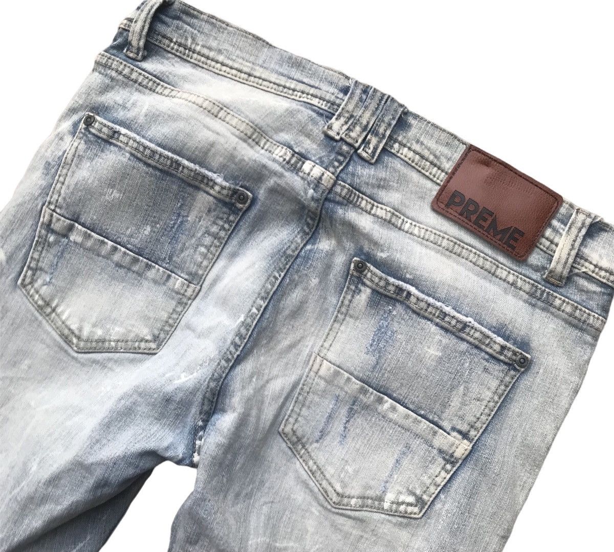 If Six Was Nine × Japanese Brand Vintage Preme Distressed Strap tactical Jeans Size US 34 / EU 50 - 6 Thumbnail