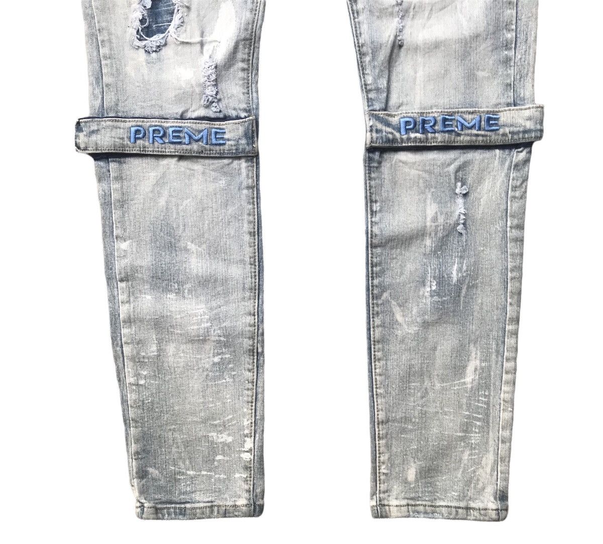 If Six Was Nine × Japanese Brand Vintage Preme Distressed Strap tactical Jeans Size US 34 / EU 50 - 4 Thumbnail