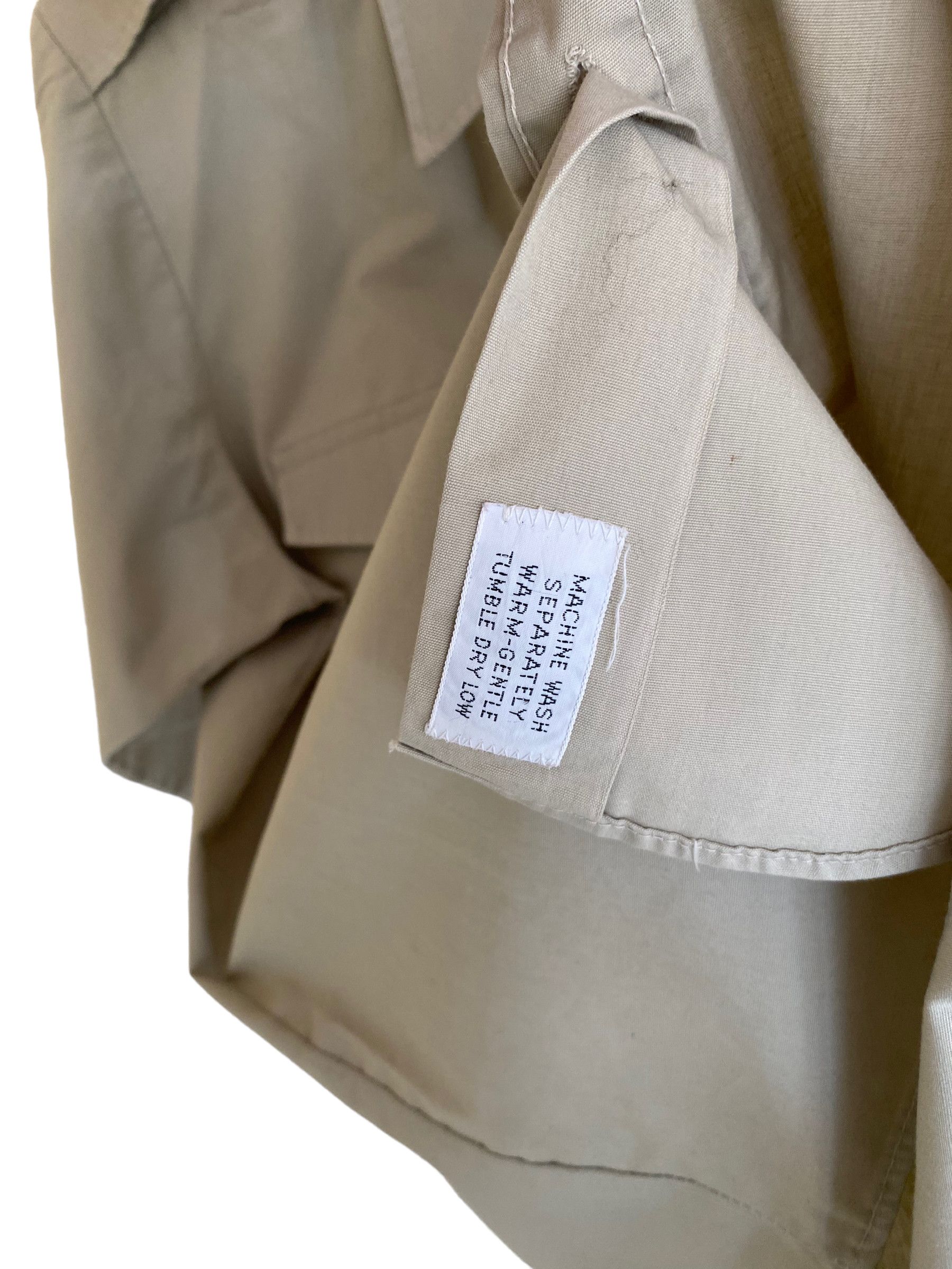 Woolrich Woolen Mills khaki cargo button up shirt travis scott vibe Size US M / EU 48-50 / 2 - 4 Thumbnail