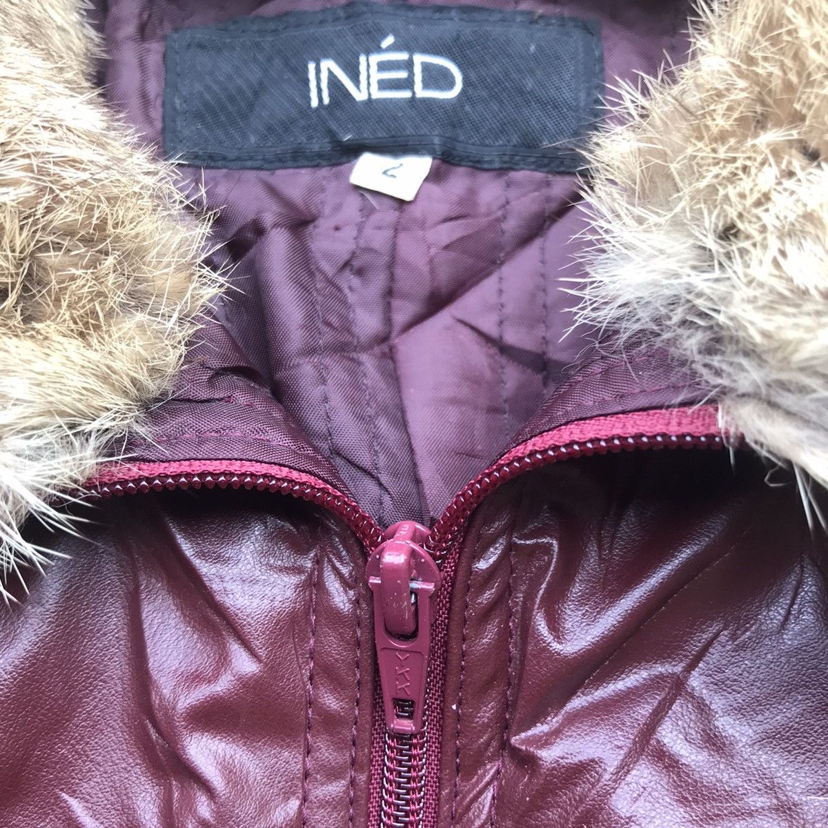 Yohji Yamamoto Ined By Yohji Yamamoto Faux Fur Leather Jacket Size US M / EU 48-50 / 2 - 7 Thumbnail