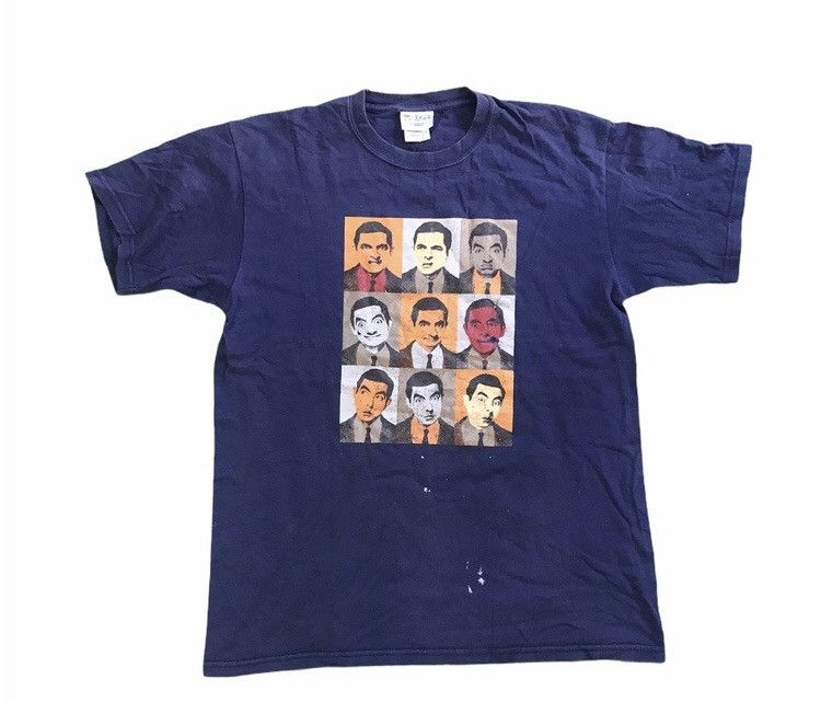 Vintage Vintage Mr Bean Portrait Photo Print Tshirt Size US L / EU 52-54 / 3 - 1 Thumbnail
