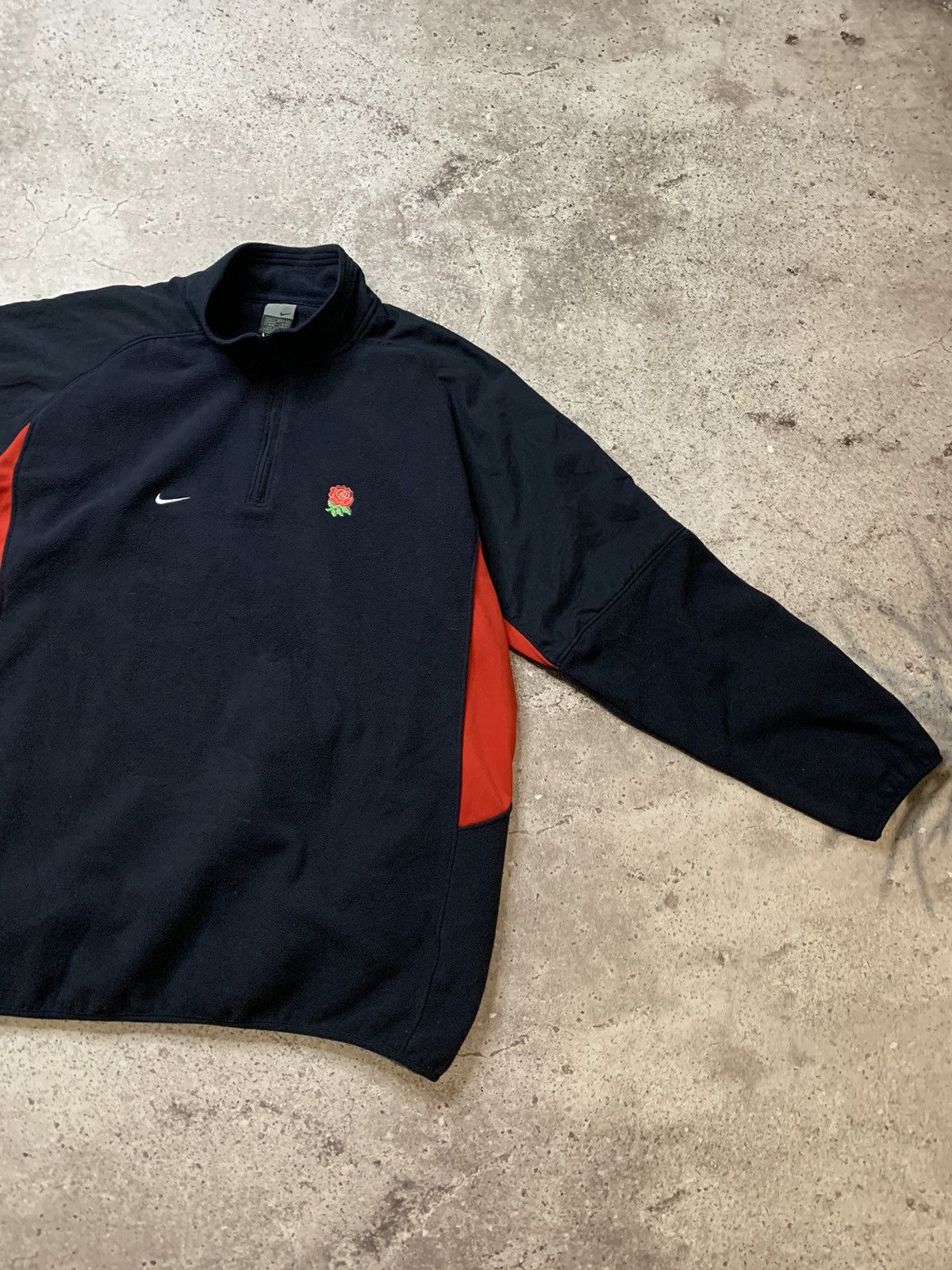 Nike Vintage Nike Rugby England Team Fleece Size US XL / EU 56 / 4 - 10 Thumbnail