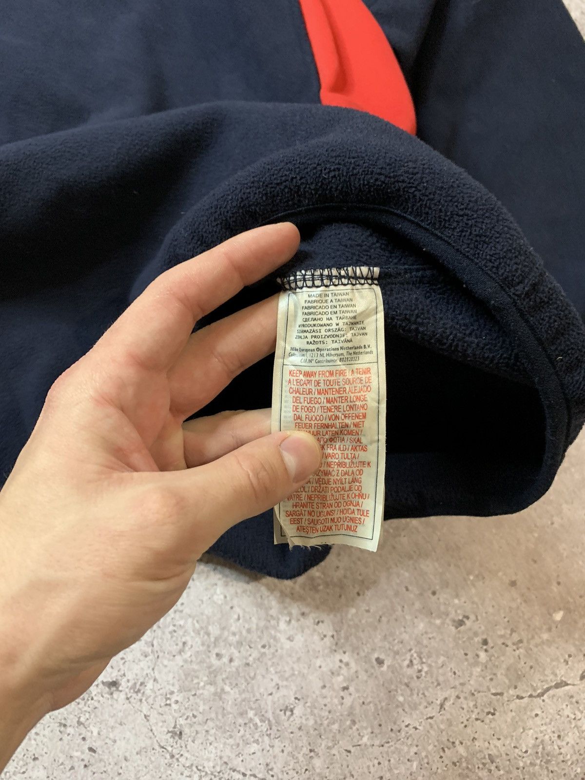 Nike Vintage Nike Rugby England Team Fleece Size US XL / EU 56 / 4 - 8 Thumbnail
