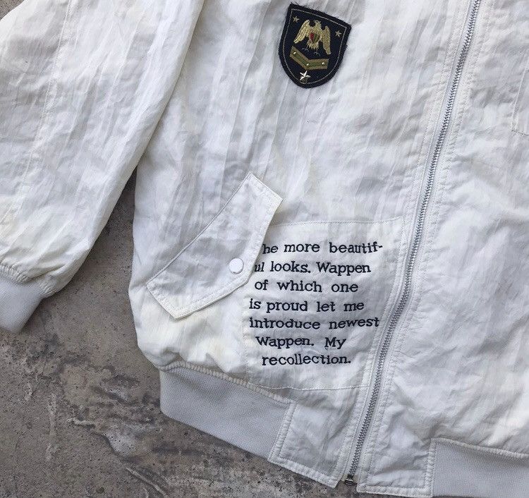If Six Was Nine × Japanese Brand × Le Grande Bleu (L.G.B.) Vintage Fashion Designer “Troopers For You” Bomber Jacket Size US L / EU 52-54 / 3 - 10 Thumbnail