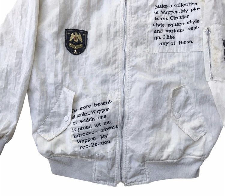 If Six Was Nine × Japanese Brand × Le Grande Bleu (L.G.B.) Vintage Fashion Designer “Troopers For You” Bomber Jacket Size US L / EU 52-54 / 3 - 3 Thumbnail