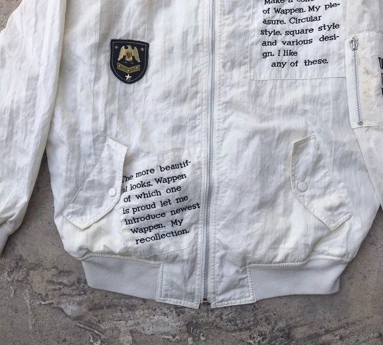 If Six Was Nine × Japanese Brand × Le Grande Bleu (L.G.B.) Vintage Fashion Designer “Troopers For You” Bomber Jacket Size US L / EU 52-54 / 3 - 11 Thumbnail