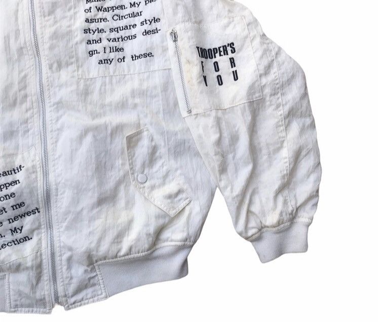 If Six Was Nine × Japanese Brand × Le Grande Bleu (L.G.B.) Vintage Fashion Designer “Troopers For You” Bomber Jacket Size US L / EU 52-54 / 3 - 4 Thumbnail