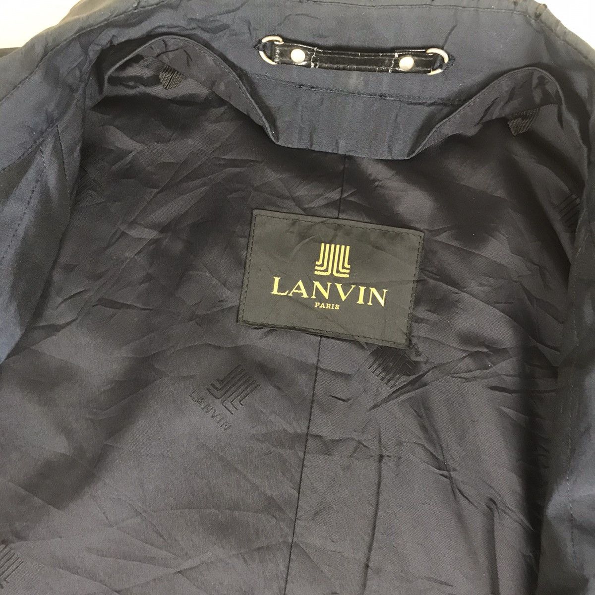 Lanvin Vintage Lanvin Collection Trench Long Coat Size US L / EU 52-54 / 3 - 7 Thumbnail