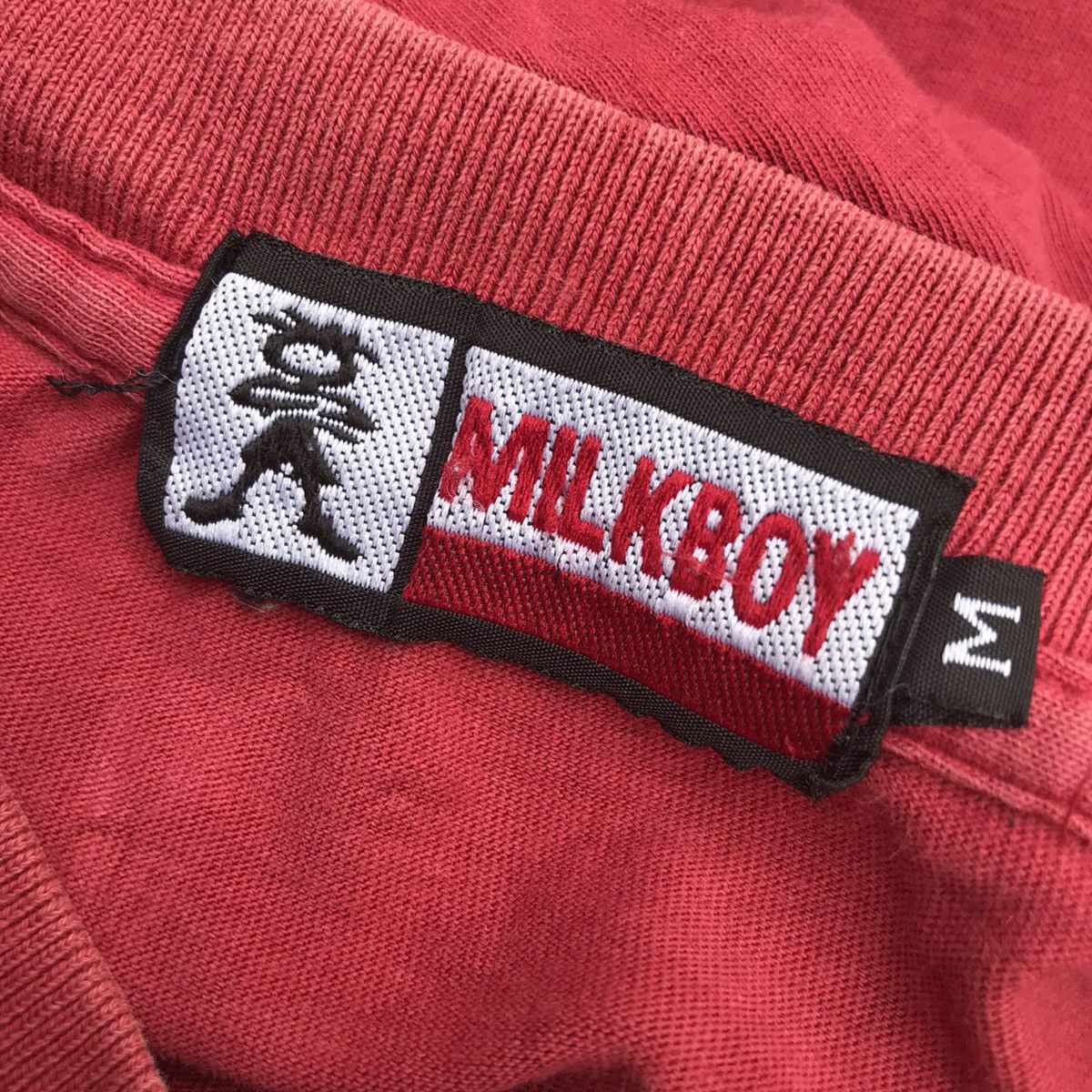Hiroshi Fujiwara × Japanese Brand Vintage Milkboy By Hiroshi Fujiwara ‘Cost Stickman’ Tshirt Size US M / EU 48-50 / 2 - 4 Thumbnail